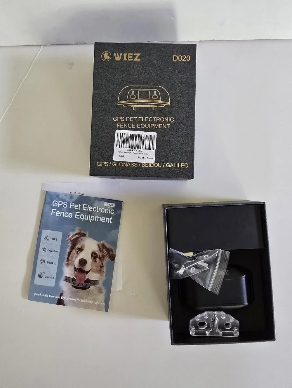 Unused Wiez GPS Pet Electronic Fence